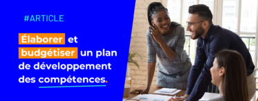 Une image ou on voit des personnes qui élaborent un plan de développement des compétences